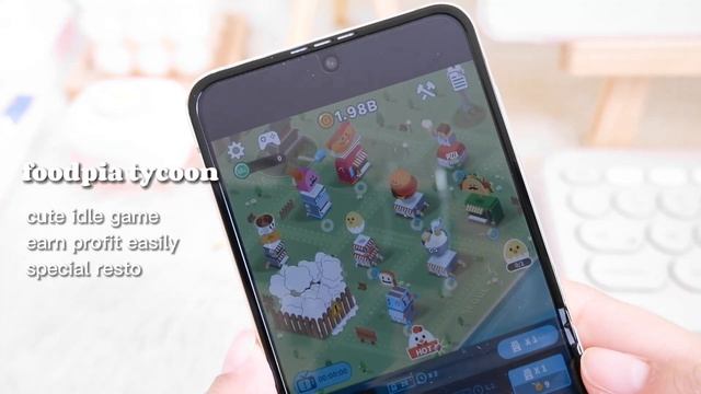 cute games on my galaxy z flip 4 ✨️ смотреть онлайн