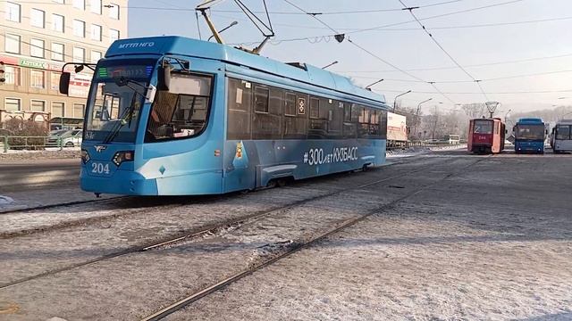 71-608КМ "206" По 5 Маршруту и 71-623-04 "204" По 5 Маршруту смотреть онлайн