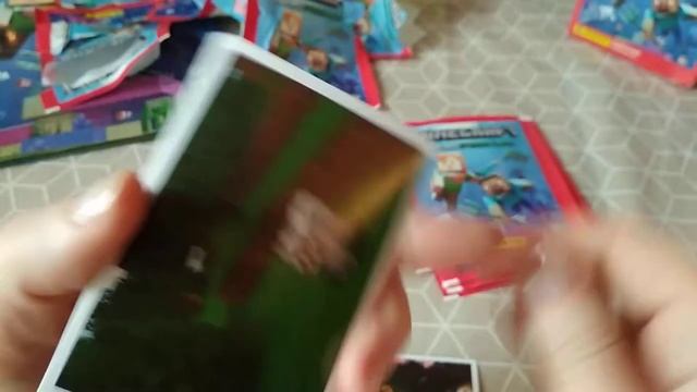 NEW Майнкрафт наклейки от PANINI #5 смотреть онлайн