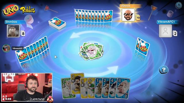 UNO but we fight over who can get the most cards in their hand | UNO 7-0 Mode w/ Friends смотреть онлайн