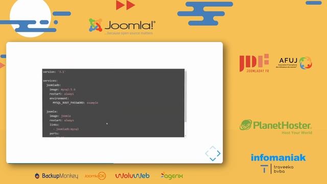 JoomlaDay FR 2022 | Installer Joomla facilement avec Docker (Christophe Avonture) смотреть онлайн