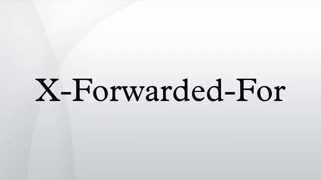 X-Forwarded-For смотреть онлайн