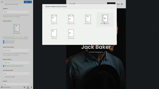 Setting the Mobile Dialog Layout | YOOtheme Documentation (WordPress) смотреть онлайн