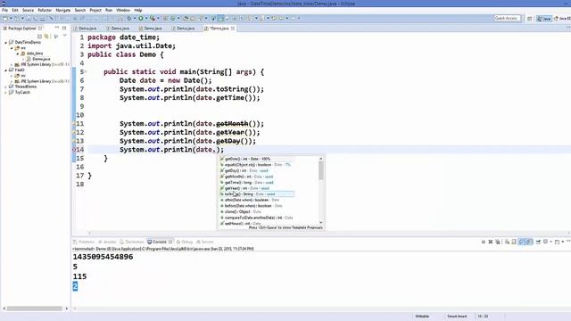 Java Tutorial For Beginners 40 Using Date & Time formatting Date using SimpleD смотреть онлайн