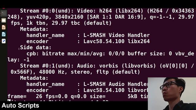 FFmpeg Tutorial - Ffmpeg command to change video audio formats or containers смотреть онлайн