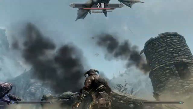 прохождение The Elder Scrolls V: Skyrim (ЛЕГЕНДА)ПЕРВЫЙ ДРАКОН #4 смотреть онлайн