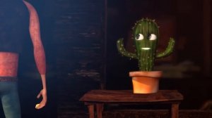 Короткометражный мультик - про кактусы Пустынный