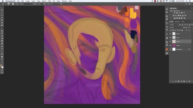 Paint a Self-Portrait in Photoshop CC | Adobe Creative Cloud смотреть онлайн