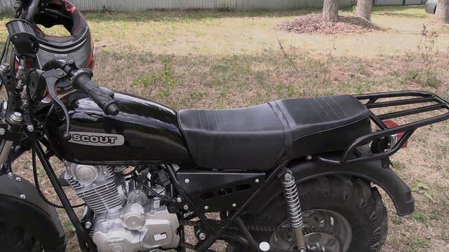 Сравнить несравнимое. Эндуро XMOTOS 250 и мотоцикл СКАУТ 3V250 c реверсом. смотреть онлайн