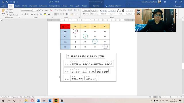 (P6) Comparador De Números De 2 Bits En Proteus
