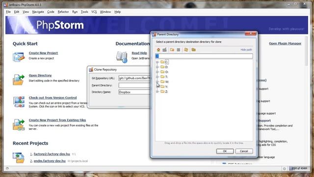 phpStorm GitHub cloning смотреть онлайн