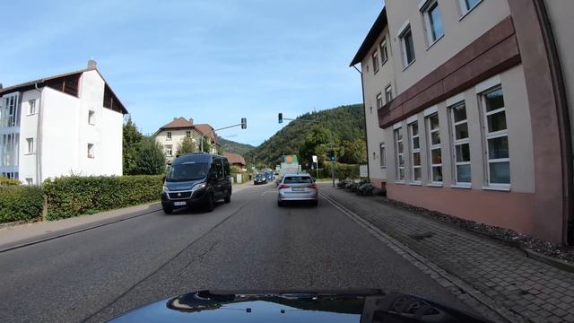 Driver's View: Driving the Black Forest from Rheinfelden to Titisee, Germany?? смотреть онлайн