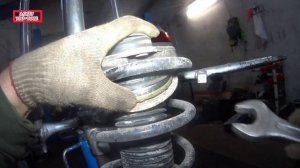 ✅✌??? Volkswagen Jetta 6 замена передних пружин и опорных подшипников