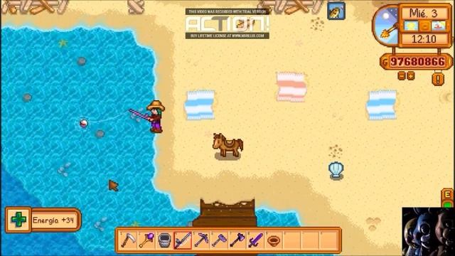how to catch the Tilapia fish - 'Stardew Valley' смотреть онлайн