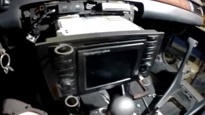 Снятие магнитолы Audi А6 С5