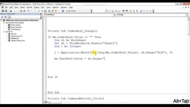 Data Entry Form In VBA (PART-3) смотреть онлайн