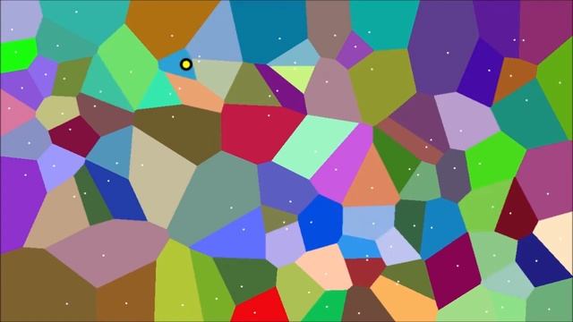 Steve's Generative Art. Geometric 7 – Voronoi Synchronised Growth смотреть онлайн
