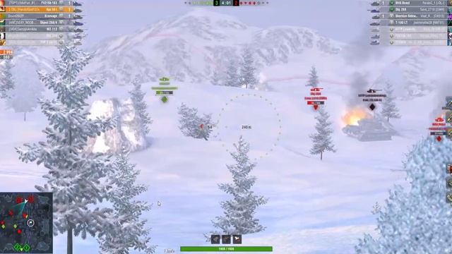 Kpz 50 t 1st class and Toxic player | World of Tanks Blitz смотреть онлайн