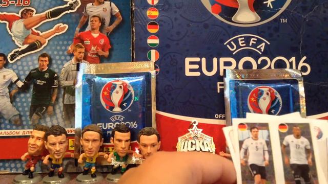Распаковка наклеек Евро 16 от PANINI #5 смотреть онлайн