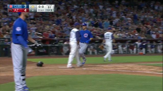 4/7/16: Rizzo, Cubs power past the D-backs, 14-6 смотреть онлайн