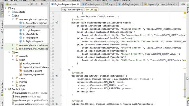 14 Android Studio App Building Registration with E mail Verification Part 1 смотреть онлайн