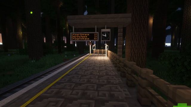Minecraft Transit Railway - Riding NTE Trains