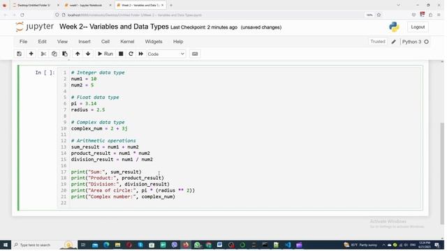 Week 2: Variables and Data Types in Python: Course for Beginners (Step by Step Tutorials) смотреть онлайн