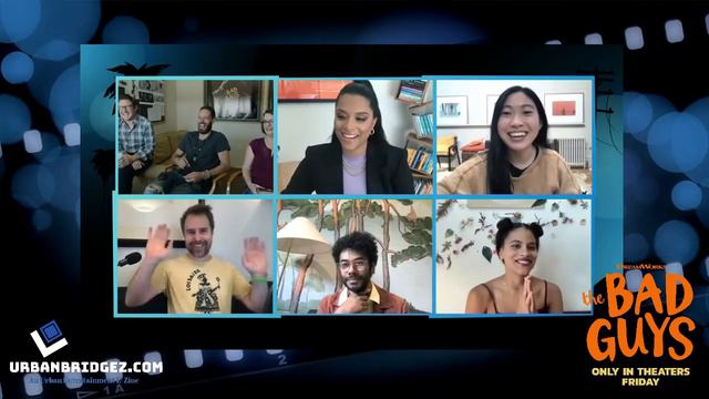 Craig Robinson & Marc Maron Talk 'The Bad Guys' + Cast Table Read 'The Heist' смотреть онлайн