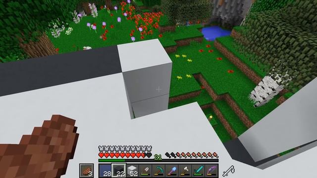 ? Python's FIRST EVER Modern House Build! | Let's Play Minecraft Survival 1.12 смотреть онлайн
