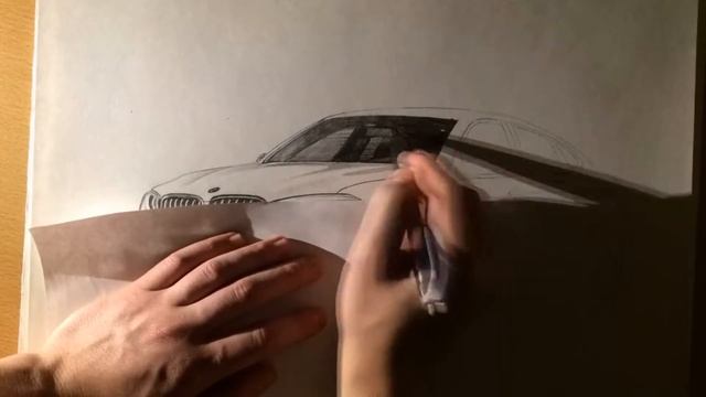 Как нарисовать BMW X6 смотреть онлайн