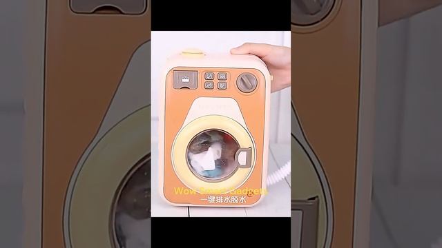 Smart Accessories! Wow Smart Gadgets? New Toys For Children ? Electric Mini Washing Machine Toy смотреть онлайн