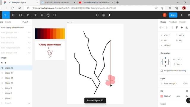 Figma - Cherry Blossom Icon (CNY) смотреть онлайн