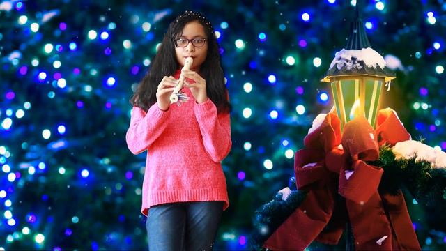 Jingle Bell Recorder Cover 2020 | Kids Christmas song and carol смотреть онлайн