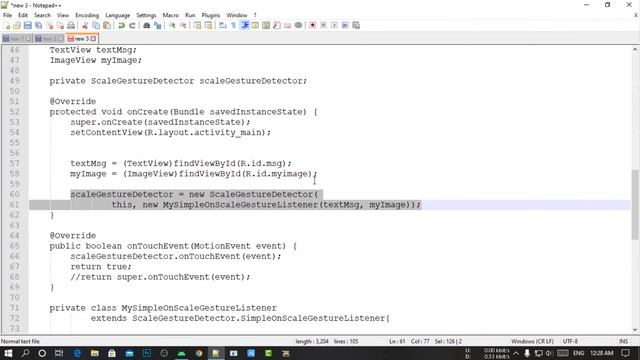 Implement pinch to zoom with ScaleGestureDetector | Android Studio | Java смотреть онлайн