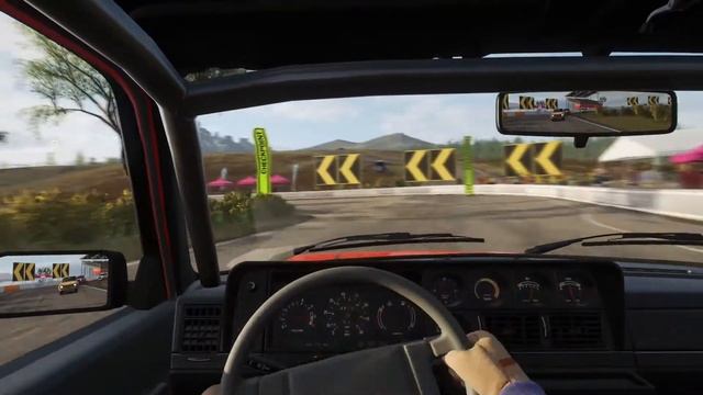 Forza Horizon 4 Volvo 850 R Dirt Rally Cabin View смотреть онлайн
