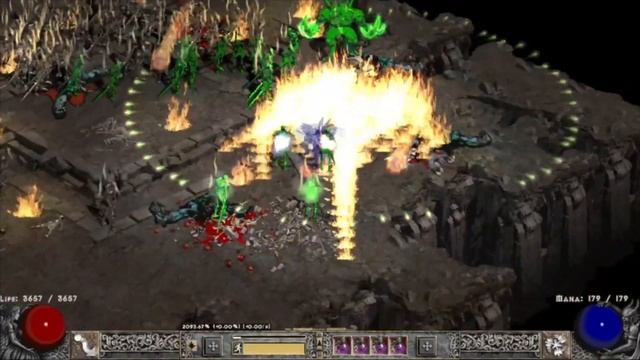 Diablo 2: Path of Diablo [Season 11 // Patch #20 Perlite] Whirlwind Barbarian DClone Kill смотреть онлайн