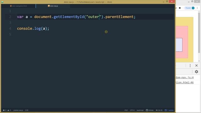 JavaScript parentElement & parentNode Method Tutorial in Hindi / Urdu смотреть онлайн