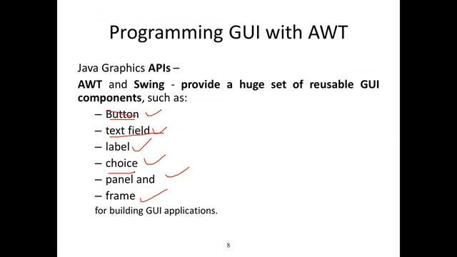 AOOP-JavaFX vs Swing vs AWT on 08 10 2020 смотреть онлайн