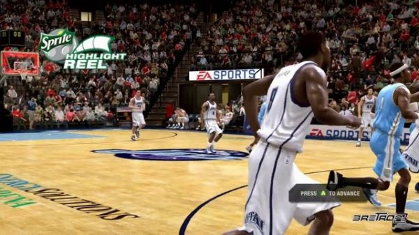 EA SPORTS NBA LIVE 2009 XBOX 360 [GAMEPLAY]