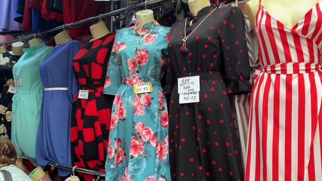 РЫНОК САДОВОД/ ДЕШЕВЫЕ ПЛАТЬЯ смотреть онлайн