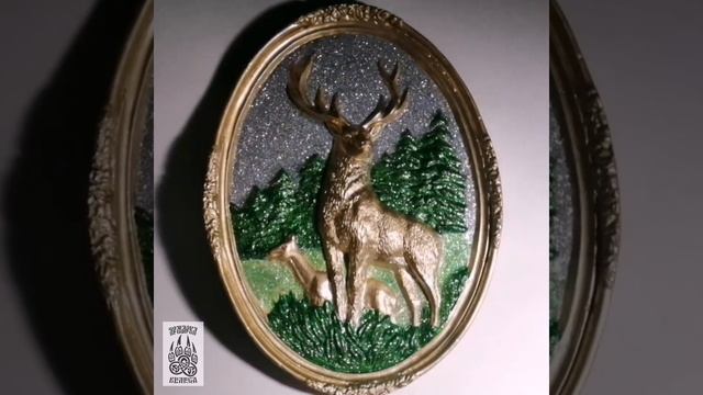 Барельеф, панно из гипса ручной росписи и сказочного оформления смотреть онлайн