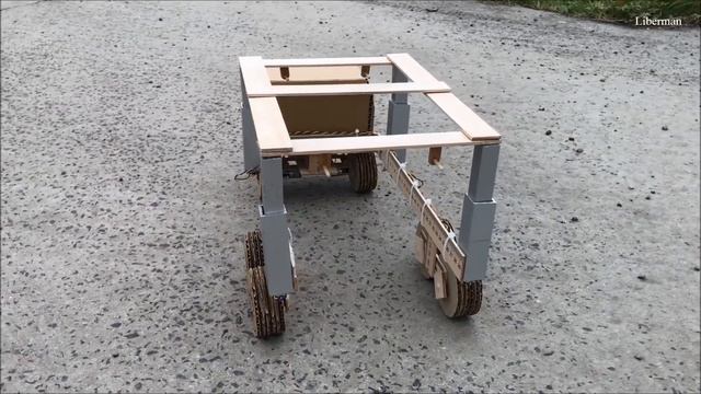 How to Make a Container Truck from Cardboard смотреть онлайн
