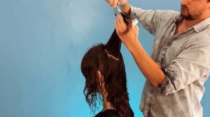 Женская стрижка на кудрявые волосы | Wolf Cut | Shaggy