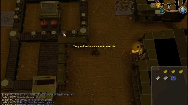 [RS] elemental workshop 4, how to make chaos and cosmic bars смотреть онлайн