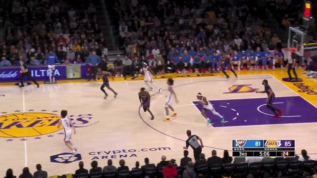 Anthony Davis 37 Pts vs Thunder! Lakers .500 8th Seed! 2022-23 NBA Season смотреть онлайн