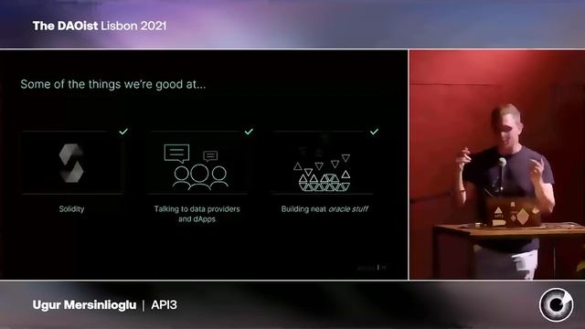 API3: Fractal scaling of API3 - Ugur Mersinlioglu @ The DAOist Lisbon смотреть онлайн