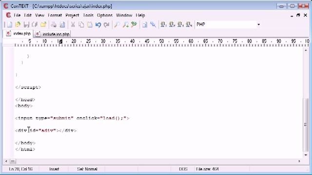 Beginner PHP Tutorial 173 Loading in file Contents to a DIV Part 2 YouTube смотреть онлайн