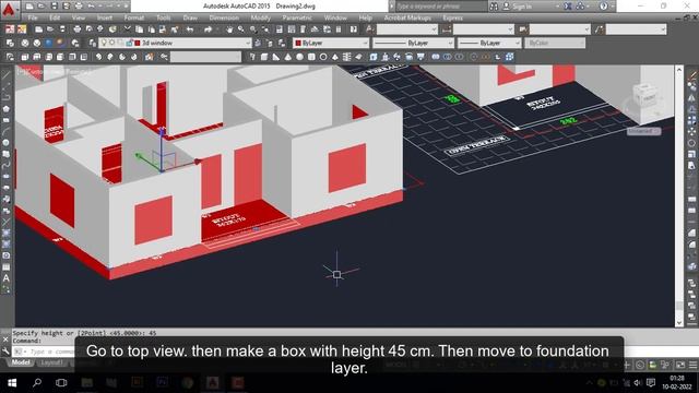 MODERN HOUSE IN AUTOCAD 3D I PART-2 I CREATING WINDOWS DOORS & VENTILATIONS #cadskillz #autocad3d смотреть онлайн