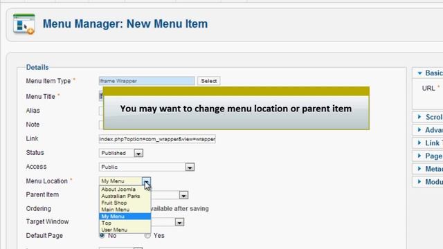 Joomla 2.5 - Iframe Wrapper смотреть онлайн