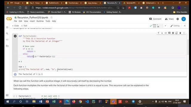 #20 | Python Programming - Recursion In Python смотреть онлайн